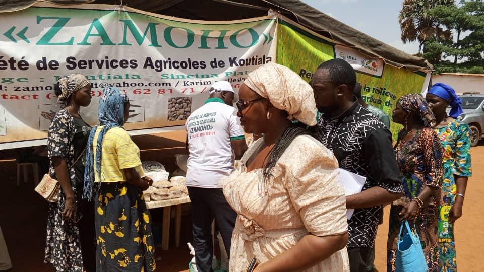 VISITE DES STANDS MINI FOIRE AGRICOLE